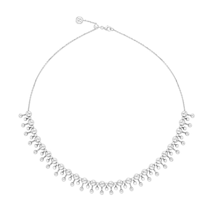 AKARI CHOKER - WHITE GOLD - Noora Shawqi - Diamond Jewellery - Japan