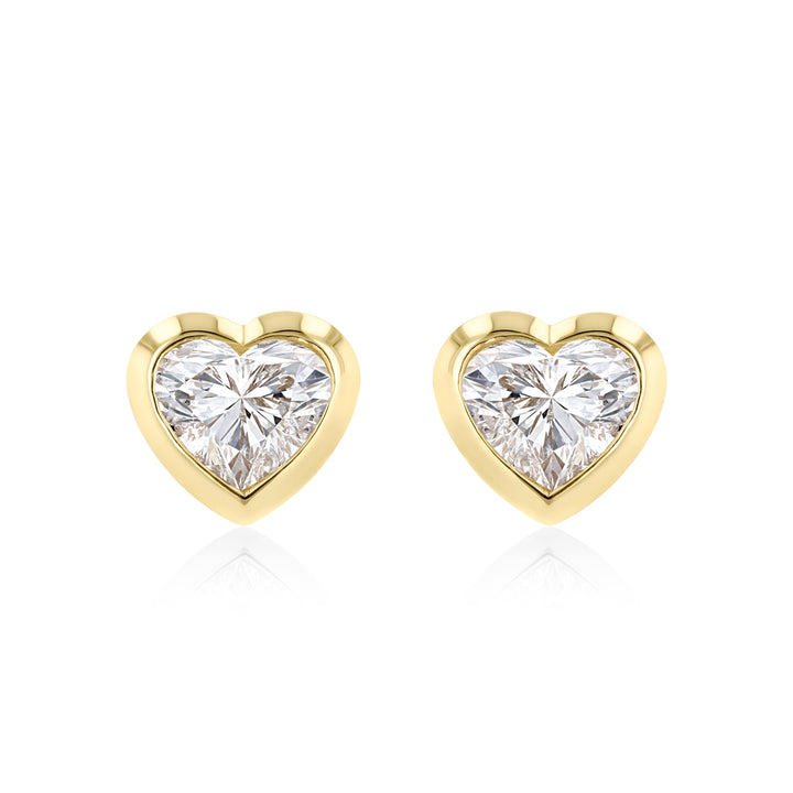 LIT STUDS - DIAMOND - YELLOW GOLD