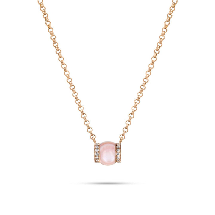 BABY CERITH PENDANT - PINK MOTHER OF PEARL - Noora Shawqi - Diamond Jewellery - The Maldives