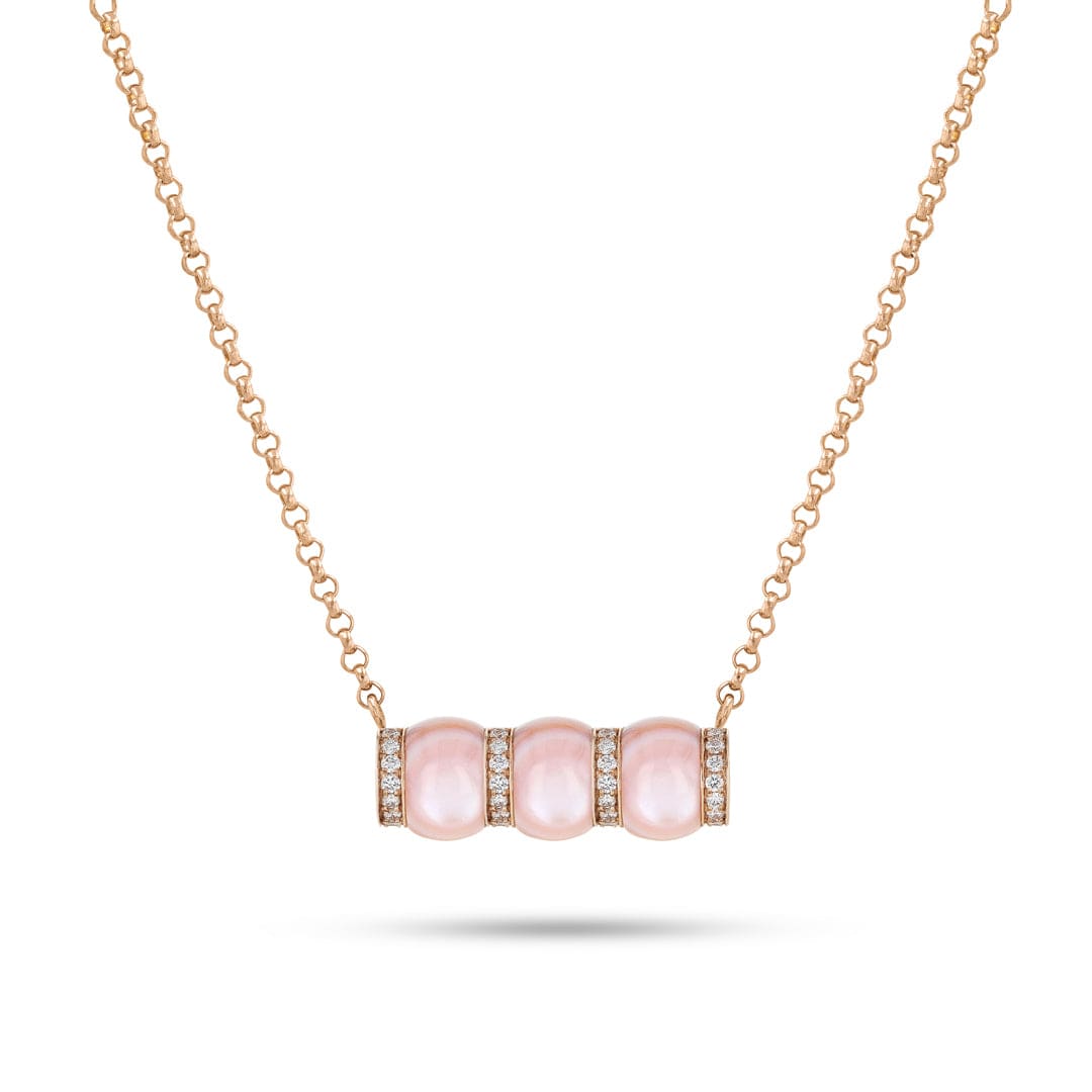 CERITH PENDANT - PINK MOTHER OF PEARL - Noora Shawqi - Diamond Jewellery - The Maldives