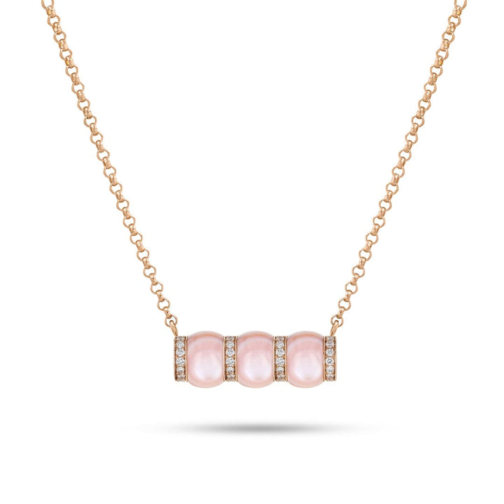 CERITH PENDANT - PINK MOTHER OF PEARL - Noora Shawqi - Diamond Jewellery - The Maldives