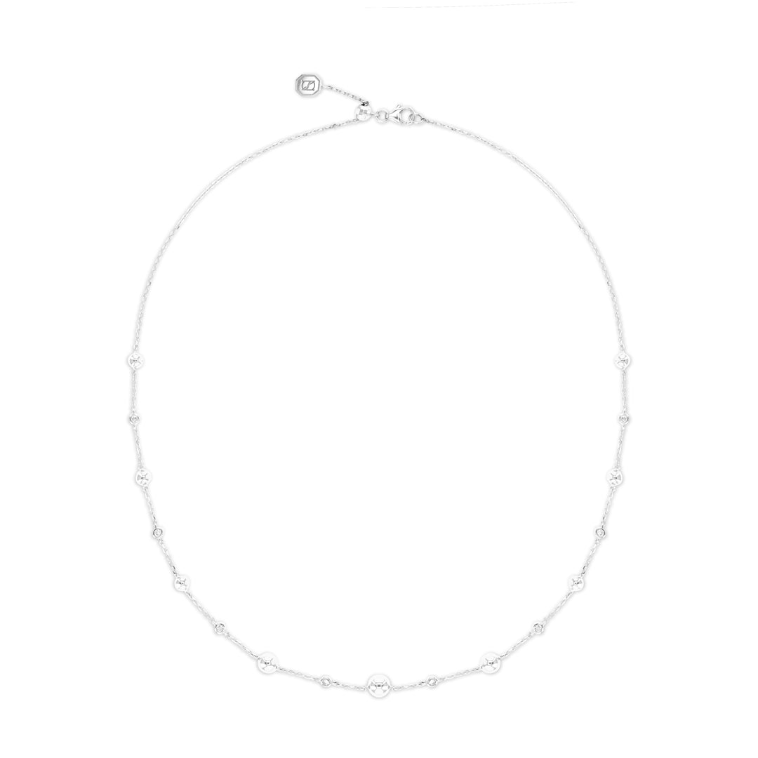 ENISHI CHOKER - WHITE GOLD - Noora Shawqi - Diamond Jewellery - Japan