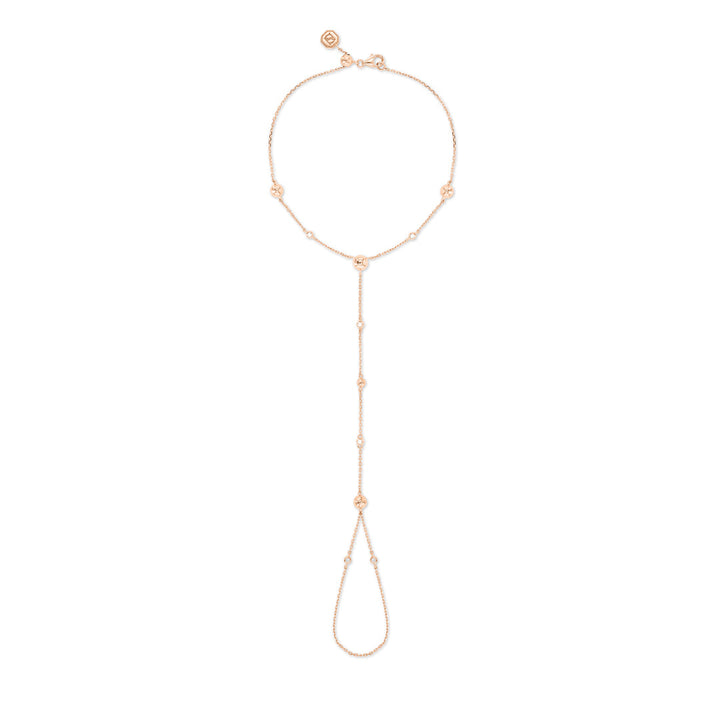 ENISHI HAND CHAIN - ROSE GOLD - Noora Shawqi - Diamond Jewellery - Japan