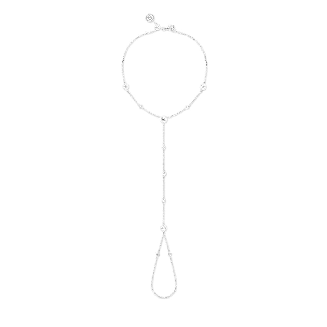 ENISHI HAND CHAIN - WHITE GOLD - Noora Shawqi - Diamond Jewellery - Japan