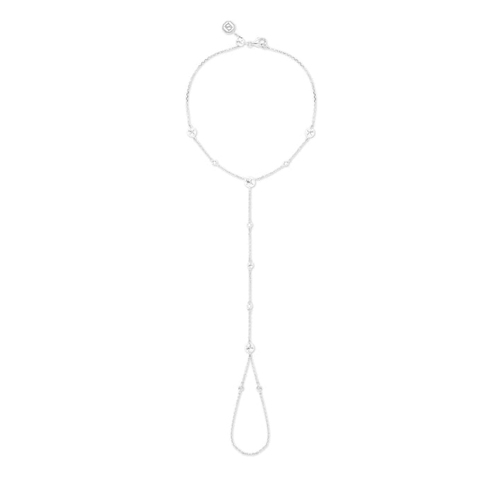 ENISHI HAND CHAIN - WHITE GOLD - Noora Shawqi - Diamond Jewellery - Japan