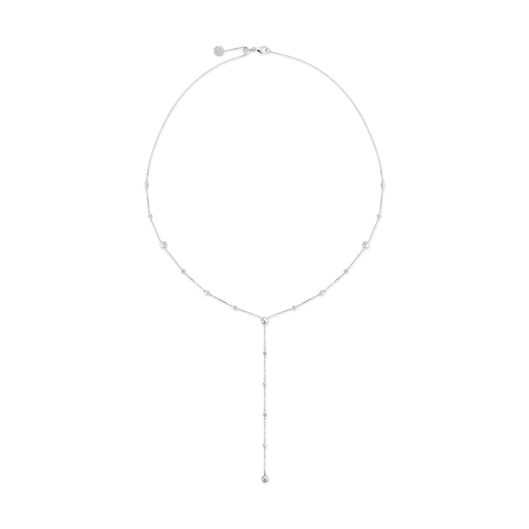 ENISHI LARIAT - WHITE GOLD - Noora Shawqi - Diamond Jewellery - Japan