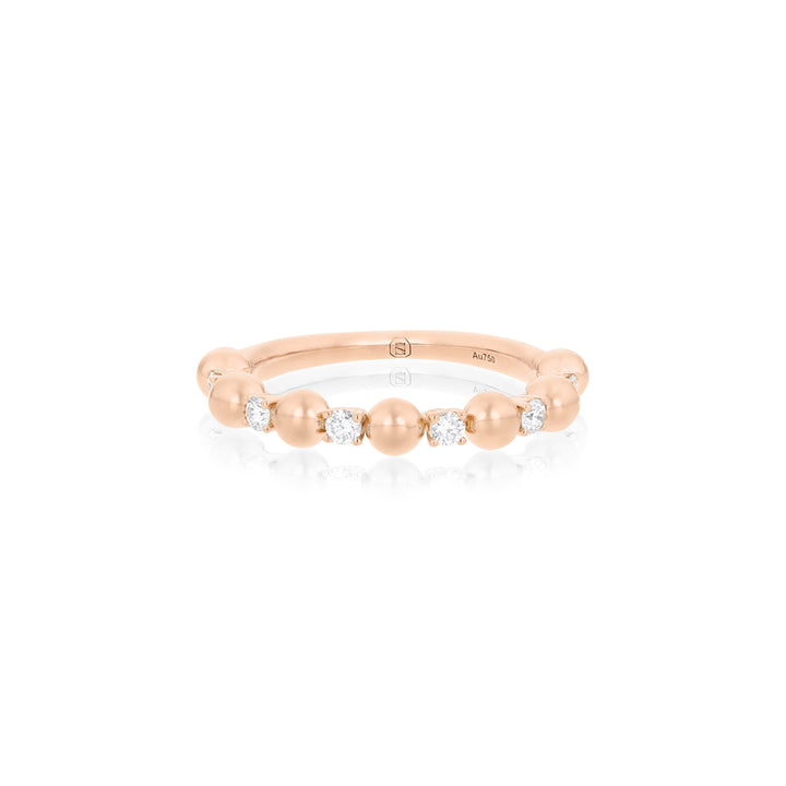 GIFU RING SMALL -  ROSE - Noora Shawqi - Diamond Jewellery - Japan