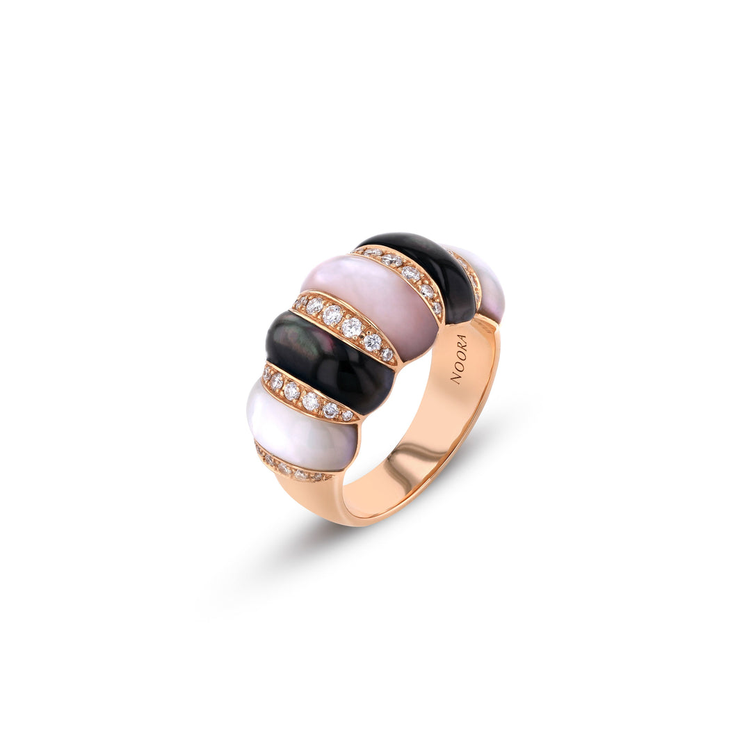 MALDIVIAN  RING - MULTICOLORED - Noora Shawqi - Diamond Jewellery - The Maldives