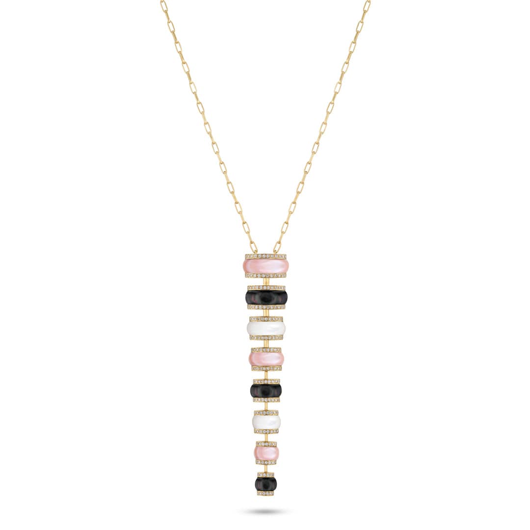 MALDIVIAN SHELL PENDANT - MULTICOLORED - Noora Shawqi - Diamond Jewellery - The Maldives