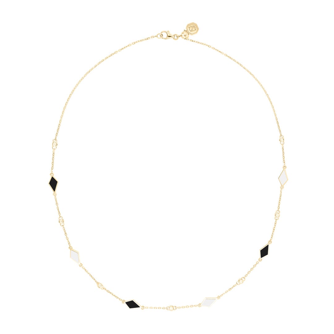 MOSAIC CHOKER YELLOW GOLD - Noora Shawqi - Diamond Jewellery - Morocco