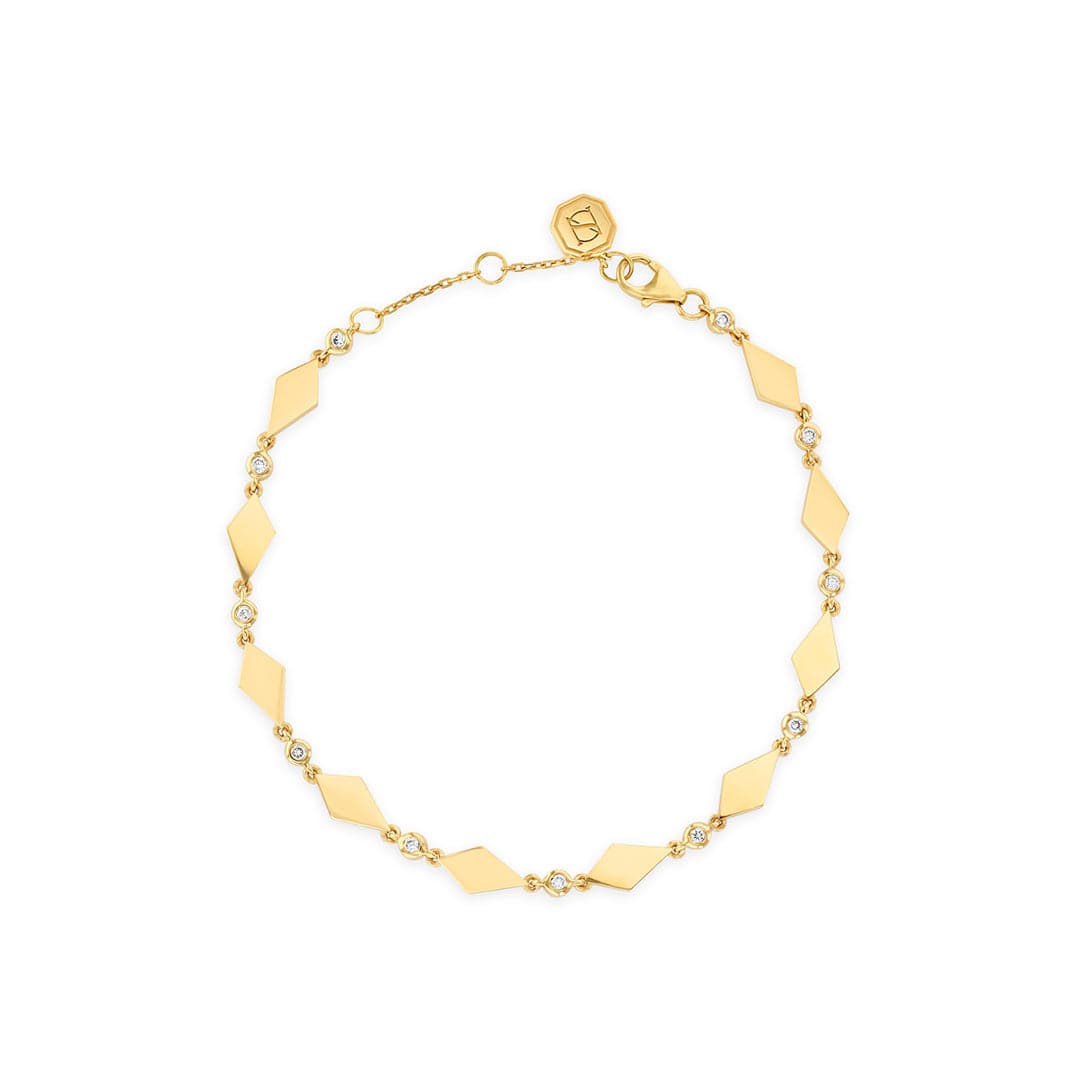 MOSAIC GOLD BRACELET - YELLOW - Noora Shawqi - Diamond Jewellery - Morocco