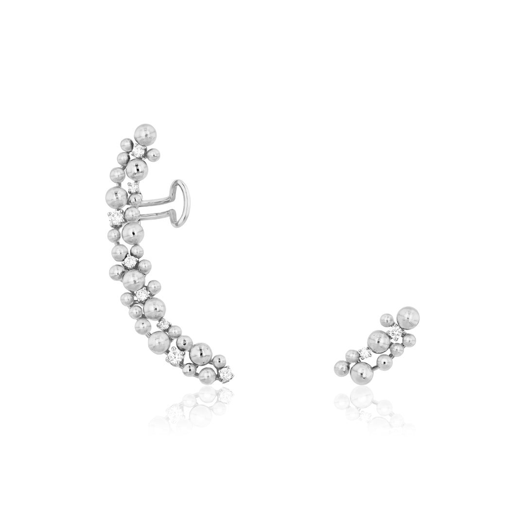 SHIBUYA CLIMBER SET - WHITE - Noora Shawqi - Diamond Jewellery - Japan