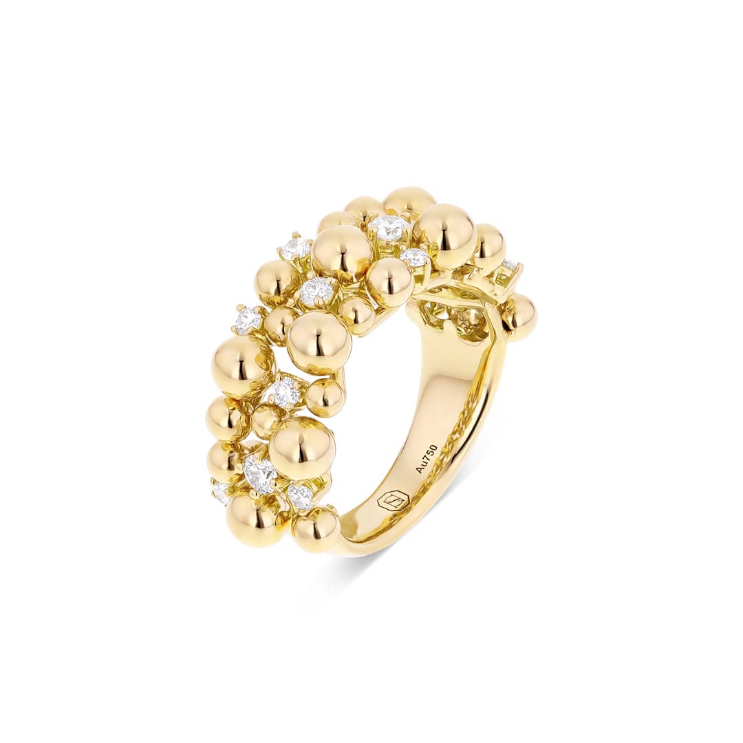 SHIBUYA RING - YELLOW - Noora Shawqi - Diamond Jewellery - Japan
