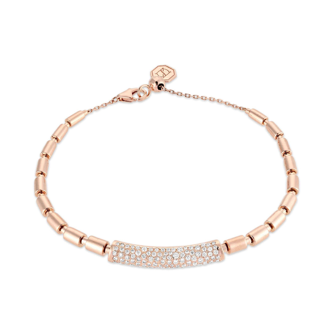 ITERU BRACELET - ROSE GOLD - Noora Shawqi - Diamond Jewellery - The Nile