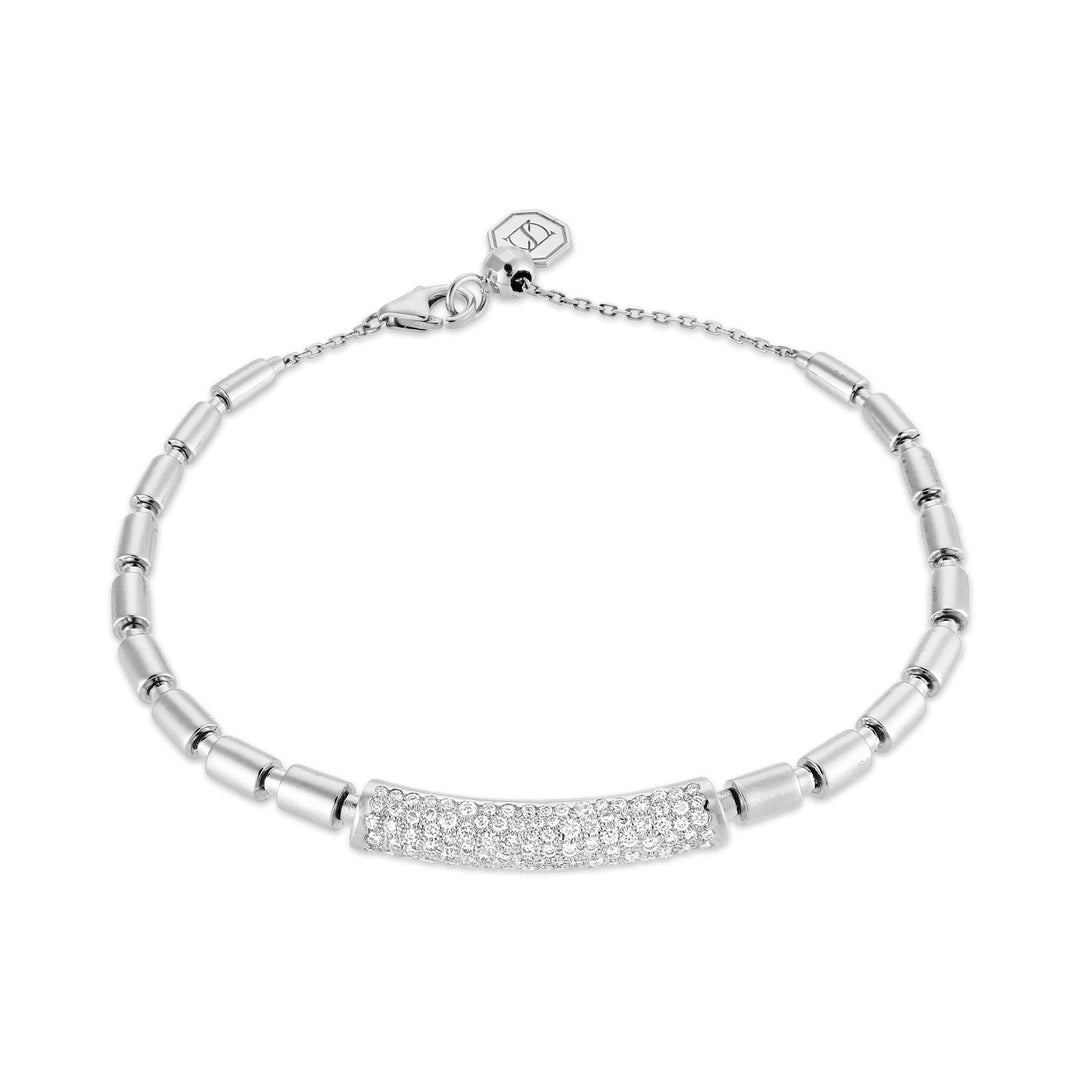 ITERU BRACELET - WHITE GOLD - Noora Shawqi - Diamond Jewellery - The Nile