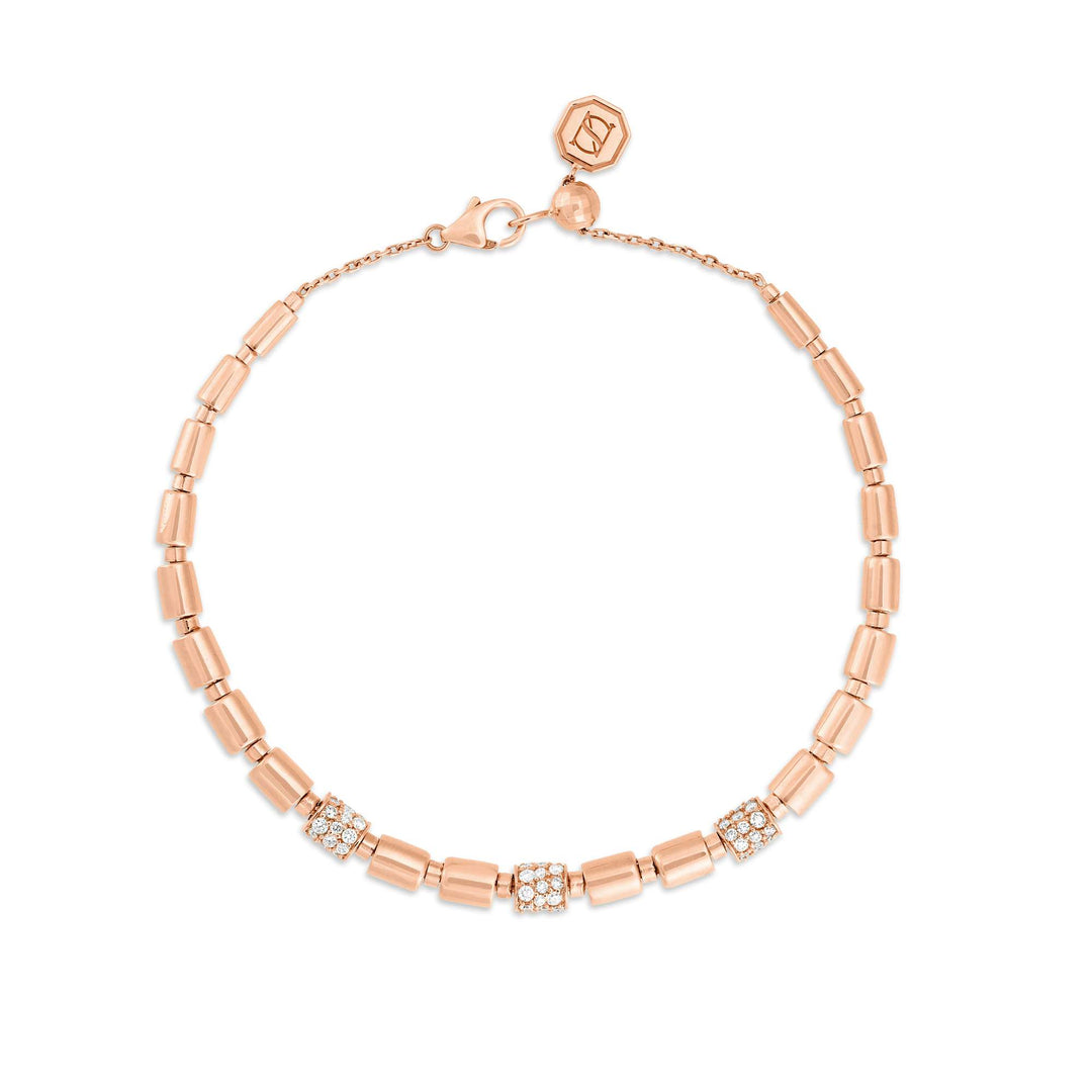 ITERU RHYTHM BRACELET - ROSE GOLD - Noora Shawqi - Diamond Jewellery - The Nile