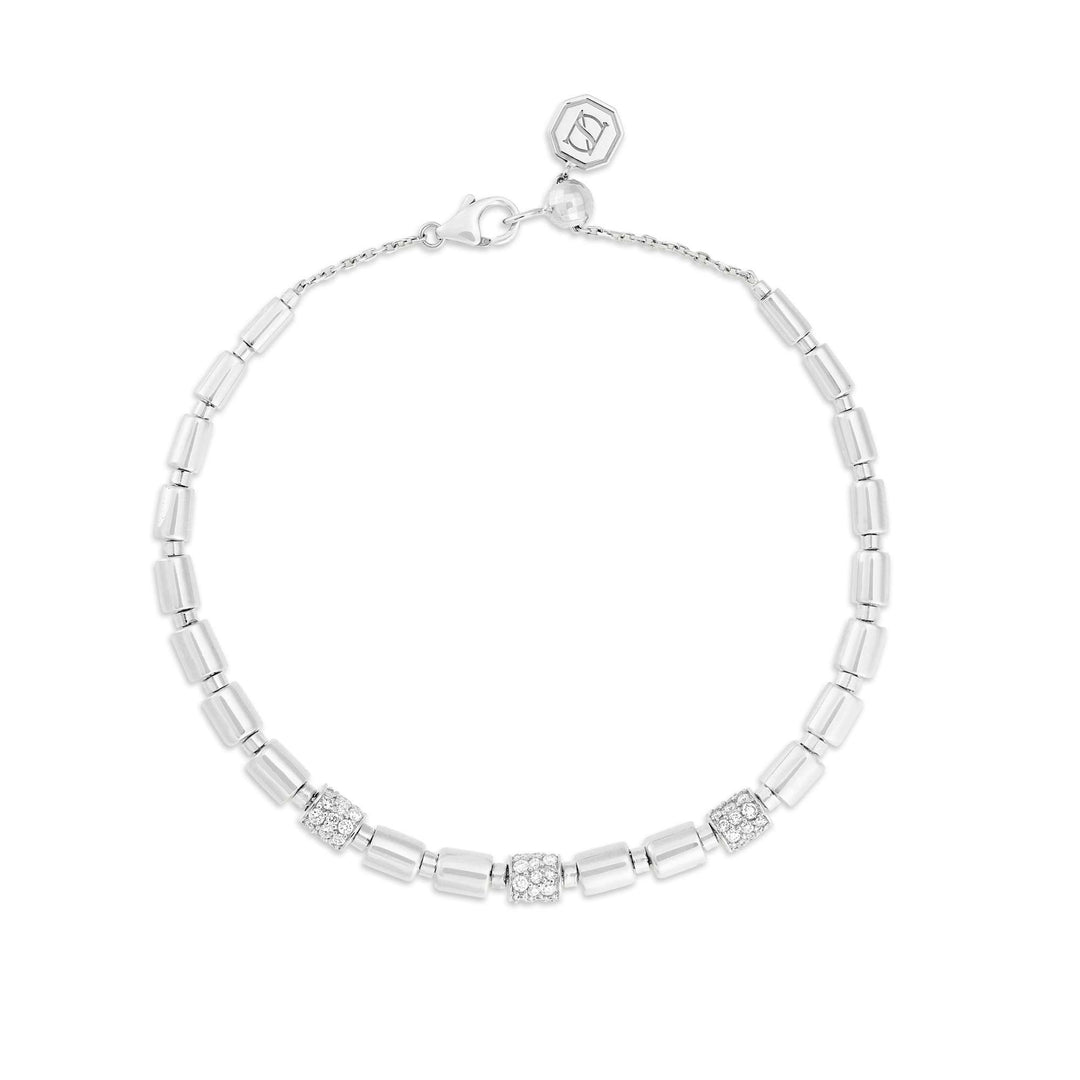 ITERU RHYTHM BRACELET - WHITE GOLD - Noora Shawqi - Diamond Jewellery - The Nile