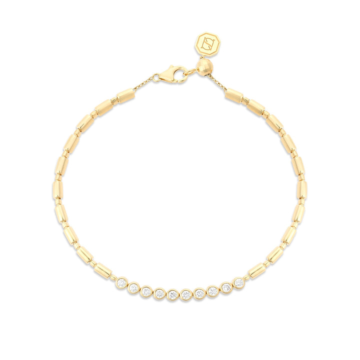 ITERU LINE BRACELET - YELLOW GOLD