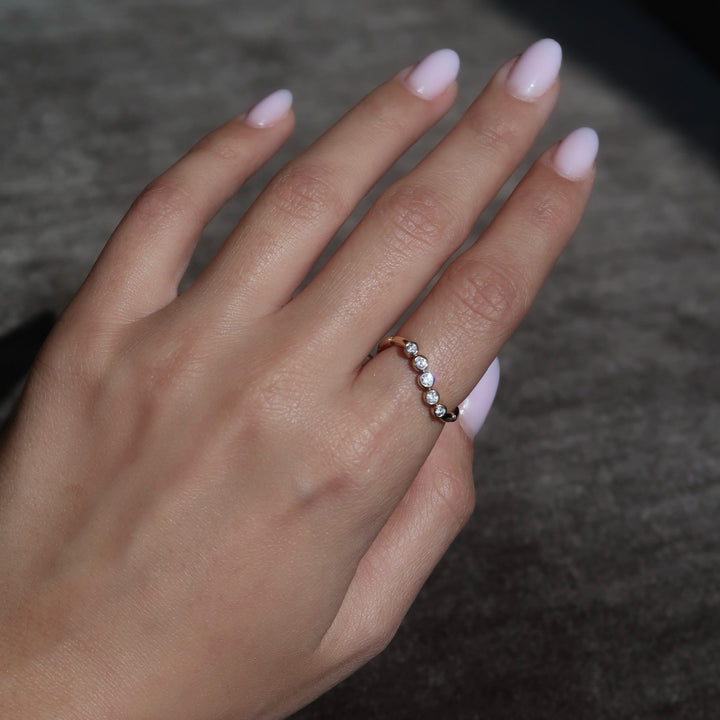 ITERU LINE RING - YELLOW GOLD