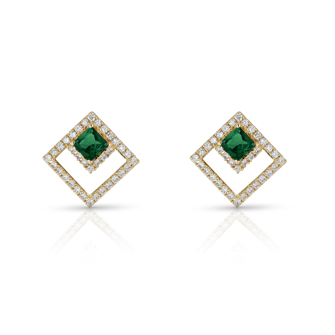 KANDA EARRINGS - Noora Shawqi - Diamond Jewellery - Ceylon