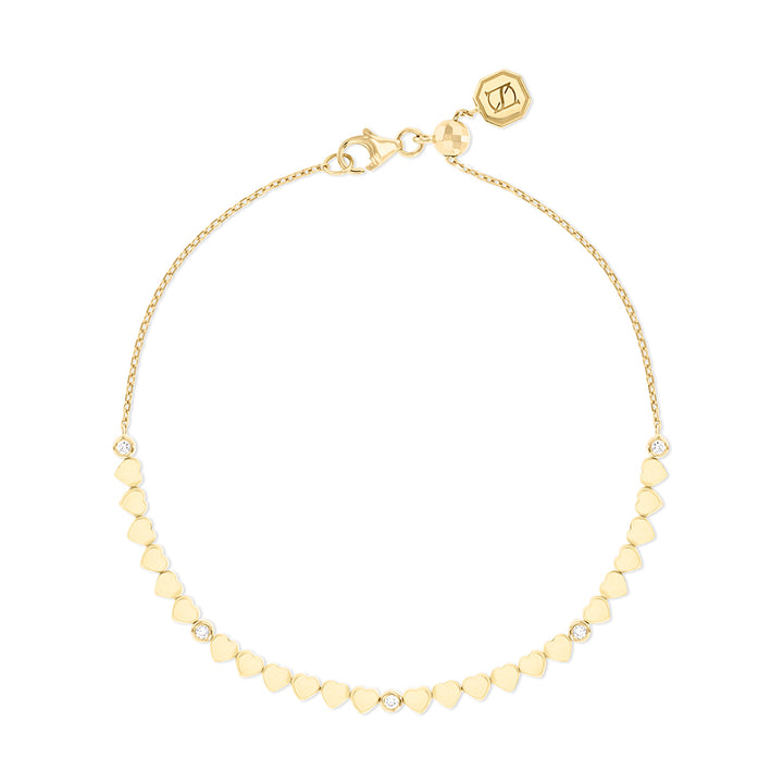 LIT BRACELET - DIAMONDS - YELLOW GOLD