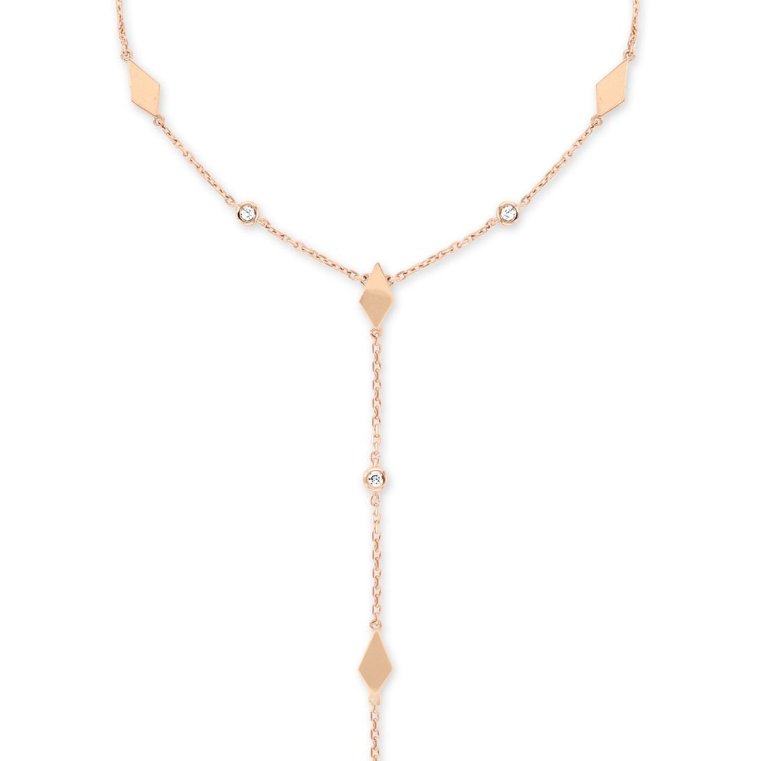 MOSAIC HAND CHAIN - ROSE GOLD