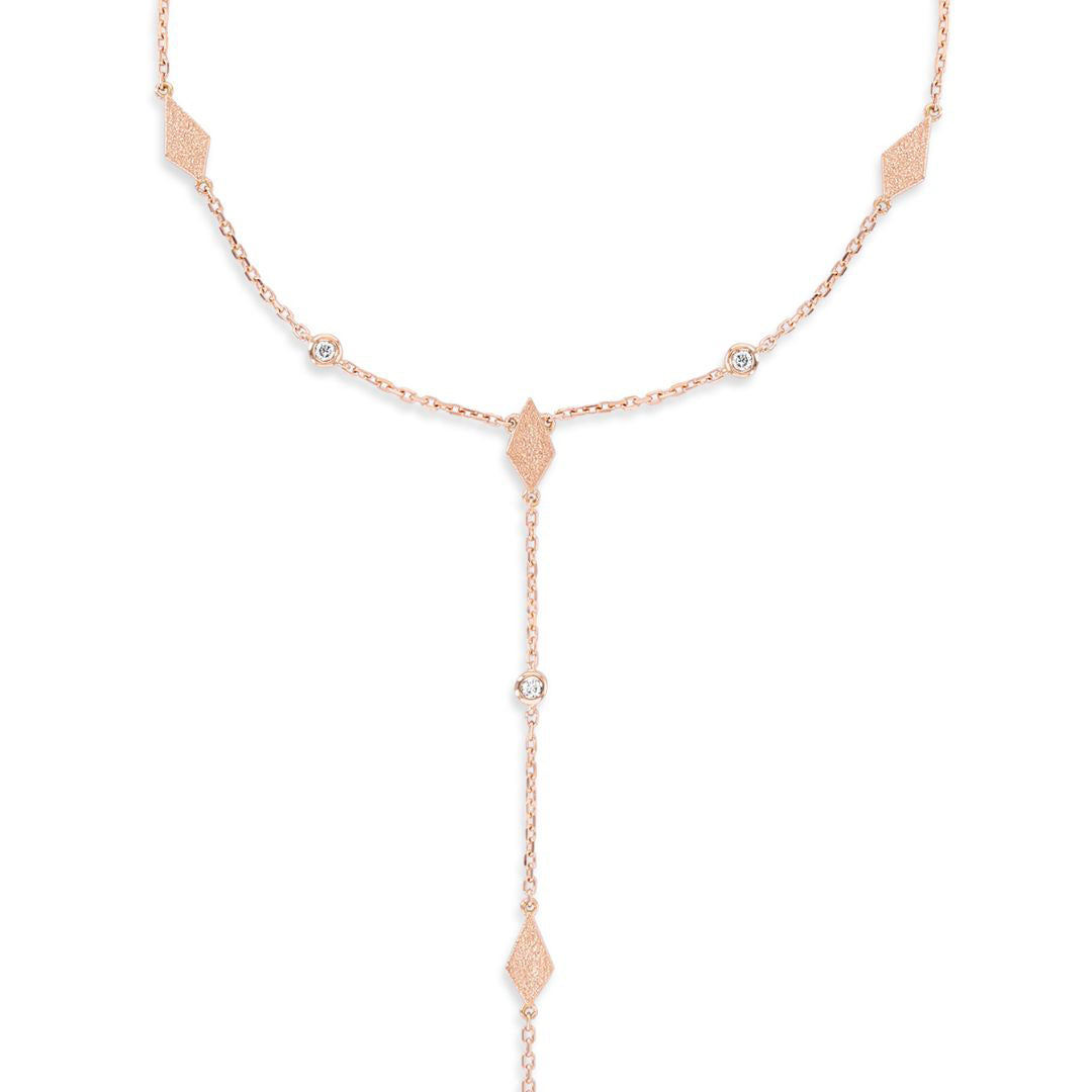MOSAIC HAND CHAIN - SANDBLAST - ROSE GOLD