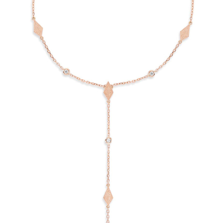 MOSAIC HAND CHAIN - SANDBLAST - ROSE GOLD
