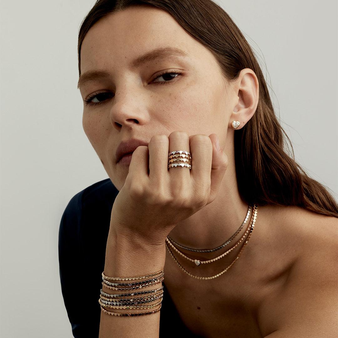 LIT RING - DIAMONDS - ROSE GOLD