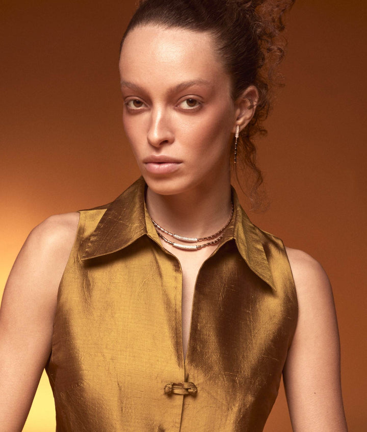 ITERU NECKLACE - YELLOW GOLD