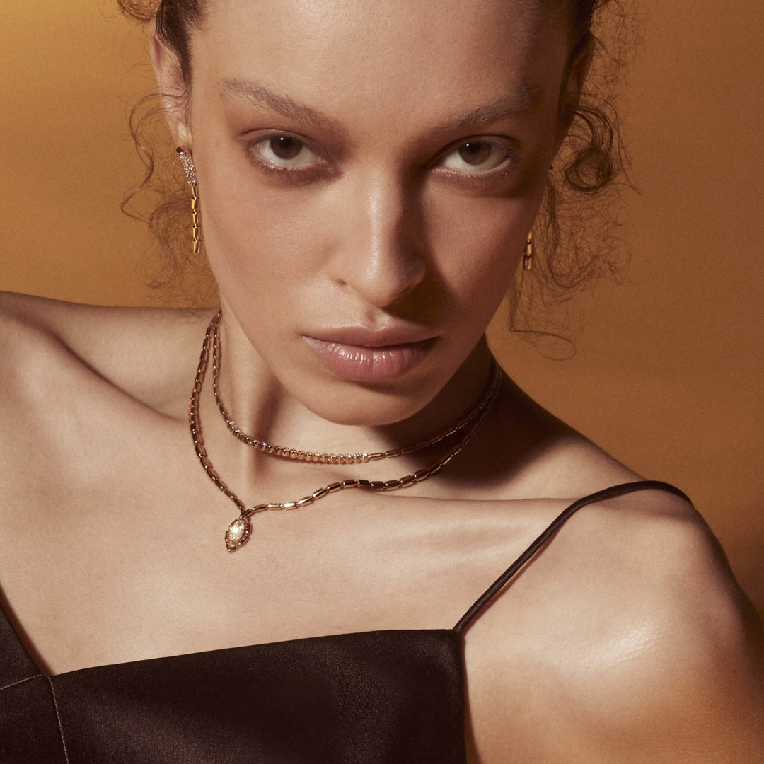 URAEUS FLOW NECKLACE - YELLOW GOLD