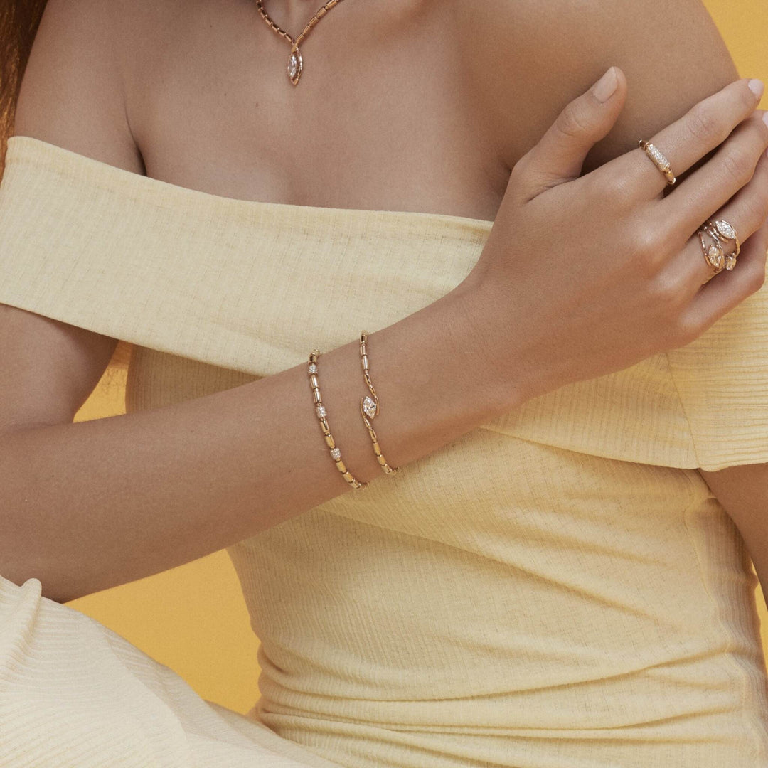 URAEUS BRACELET - ROSE GOLD