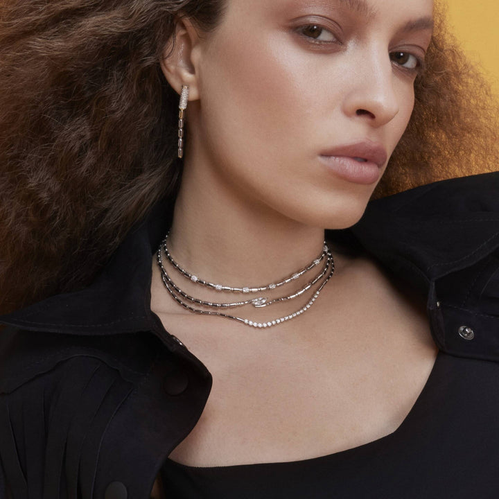 URAEUS NECKLACE - WHITE GOLD