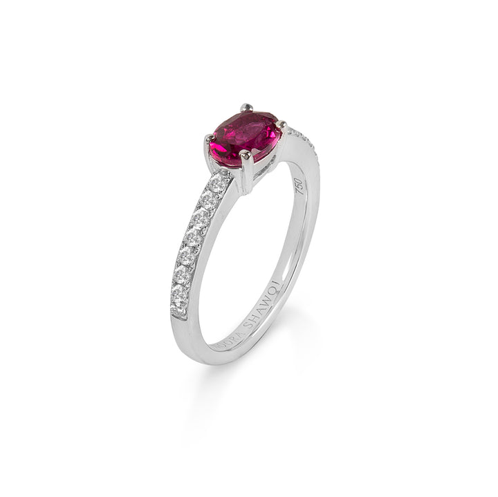 OKIDE PINKY RING - Noora Shawqi - Diamond Jewellery - Ceylon