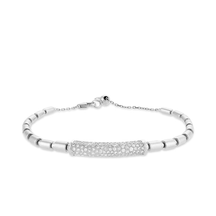ITERU BRACELET - WHITE GOLD - Noora Shawqi - Diamond Jewellery - The Nile