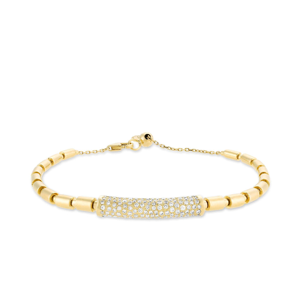 ITERU BRACELET - YELLOW GOLD - Noora Shawqi - Diamond Jewellery - The Nile