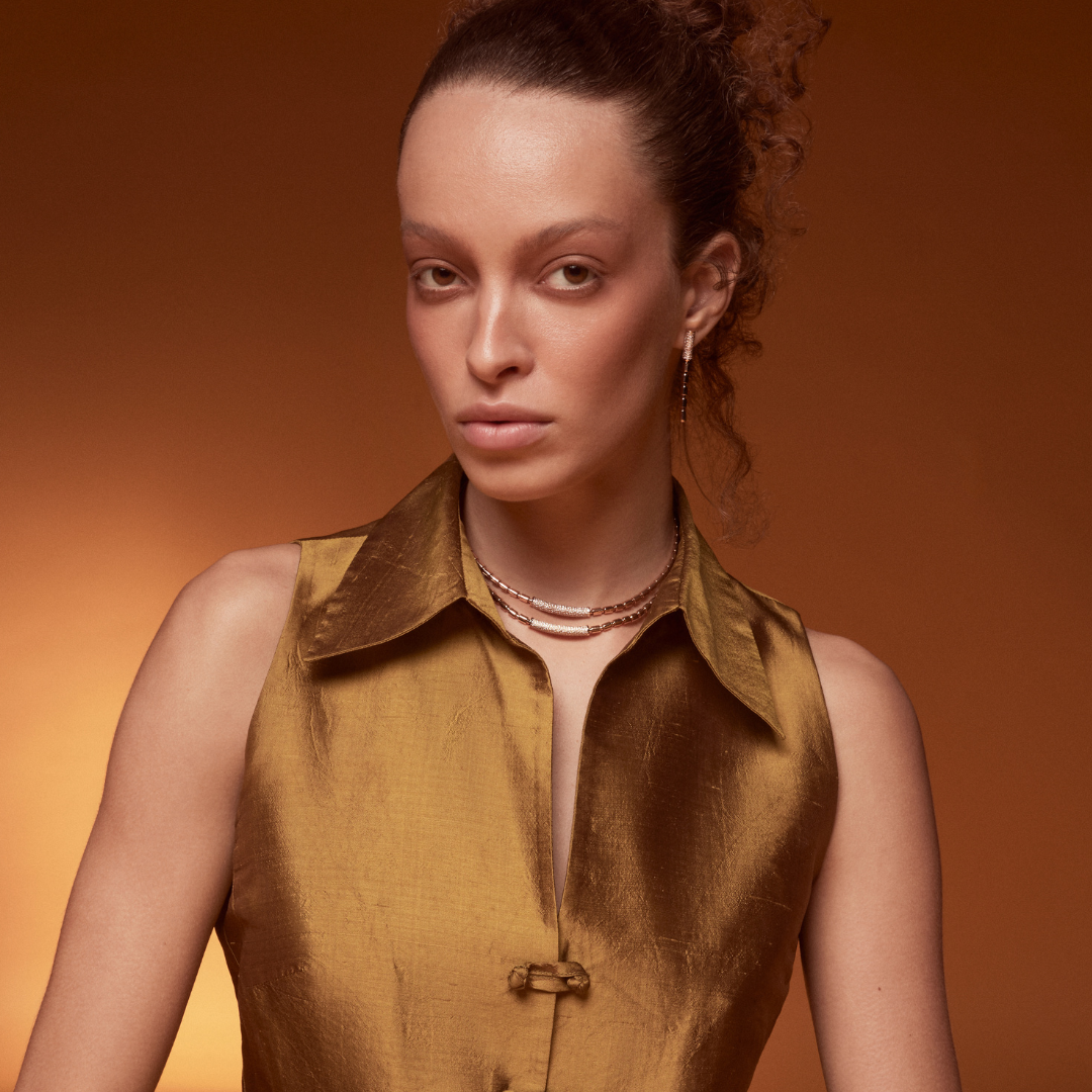ITERU NECKLACE - YELLOW GOLD