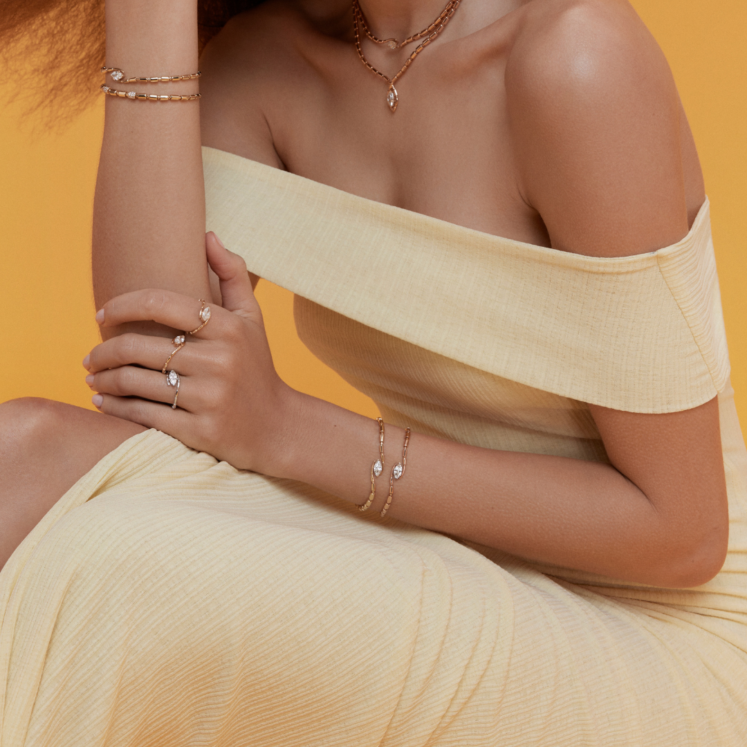 URAEUS BRACELET - YELLOW GOLD