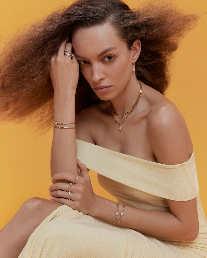 URAEUS BRACELET - YELLOW GOLD