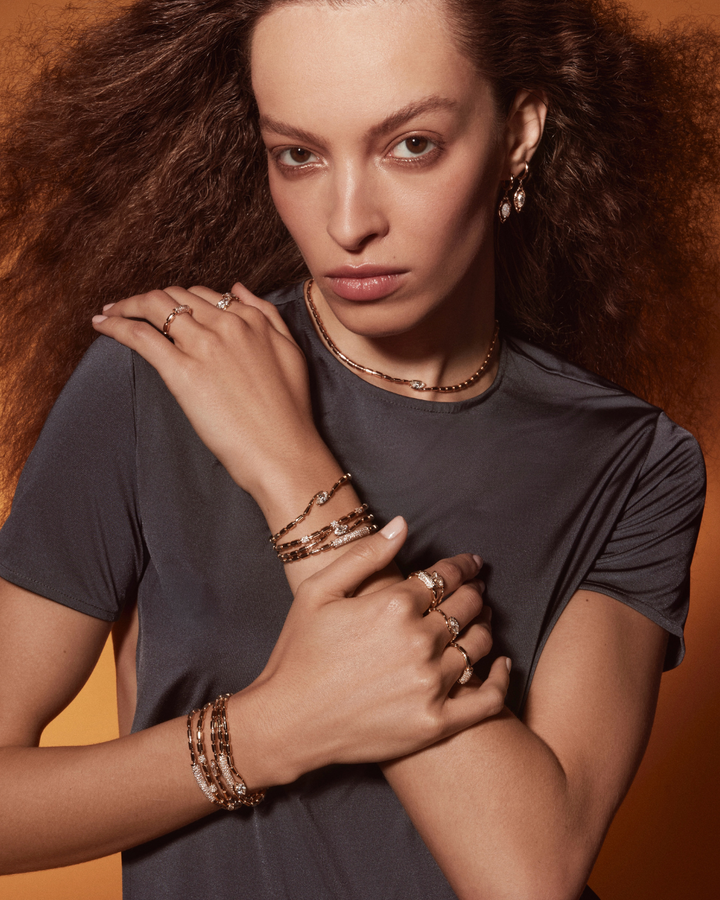 URAEUS NECKLACE - ROSE GOLD