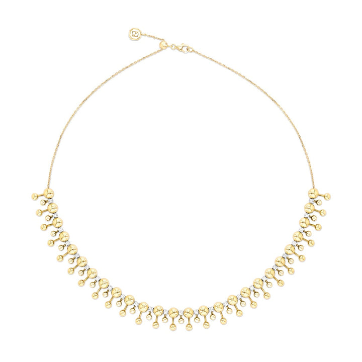 AKARI CHOKER - YELLOW GOLD - Noora Shawqi - Diamond Jewellery - Japan