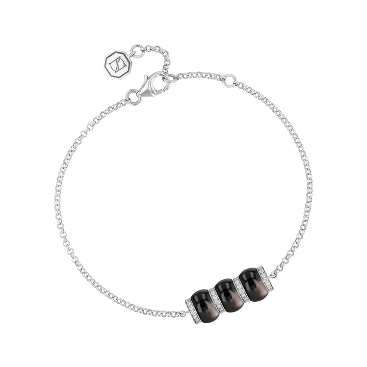 CERITH BRACELET - BLACK MOTHER OF PEARL - Noora Shawqi - Diamond Jewellery - The Maldives