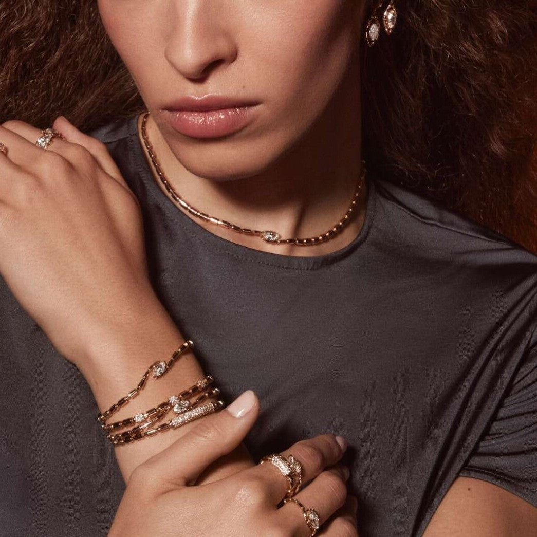 URAEUS NECKLACE - ROSE GOLD