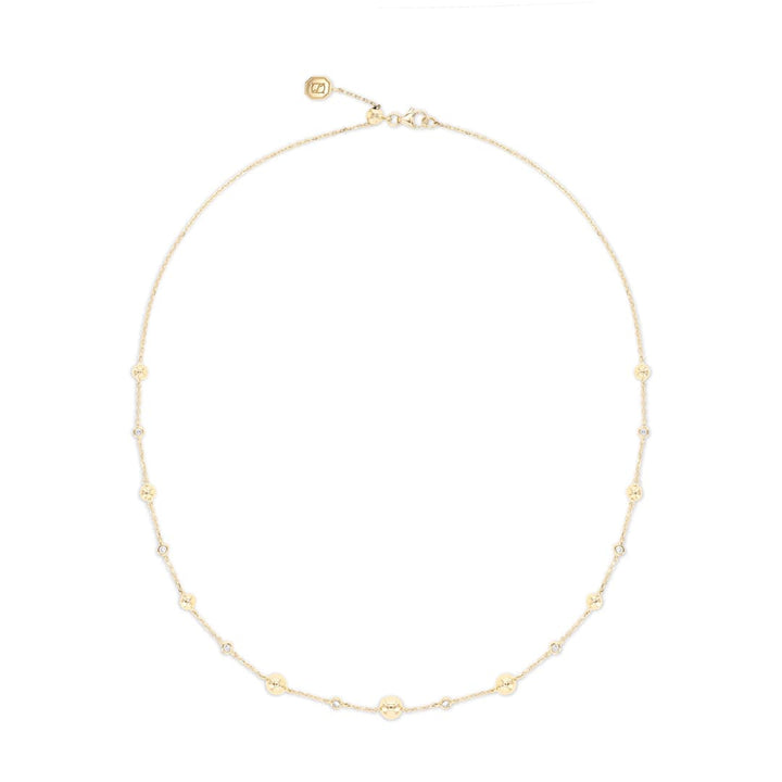 ENISHI CHOKER - YELLOW GOLD - Noora Shawqi - Diamond Jewellery - Japan