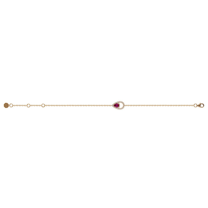 LANKA BRACELET-RUBY - Noora Shawqi - Diamond Jewellery - Ceylon