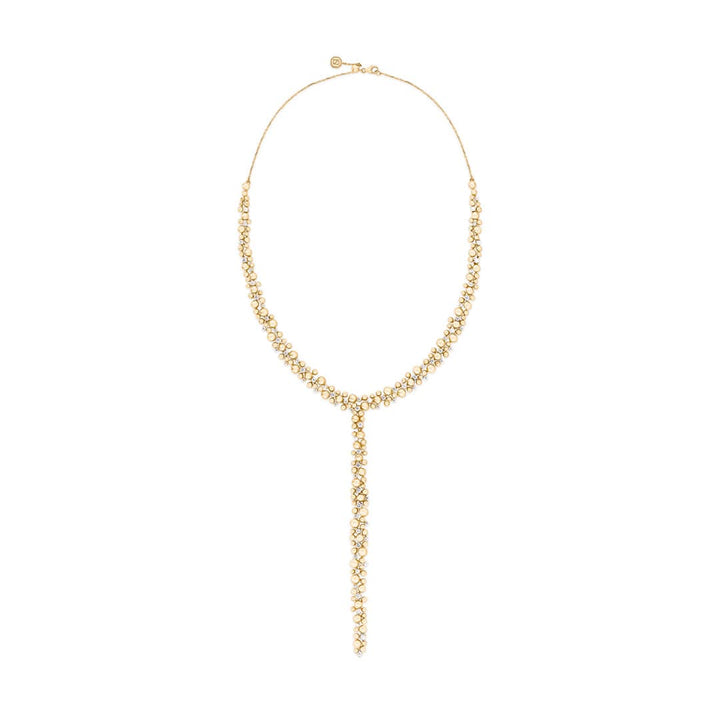 SHIBUYA NECKLACE INCLUDING LONG DROP - YELLOW - Noora Shawqi - Diamond Jewellery - Japan