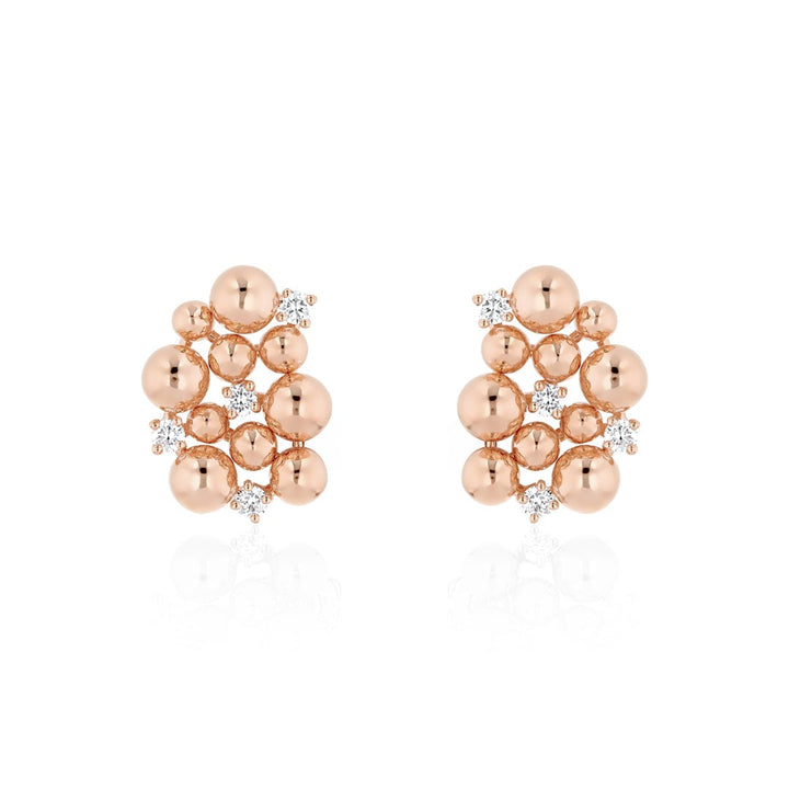 SHIBUYA STUDS - ROSE - Noora Shawqi - Diamond Jewellery - Japan